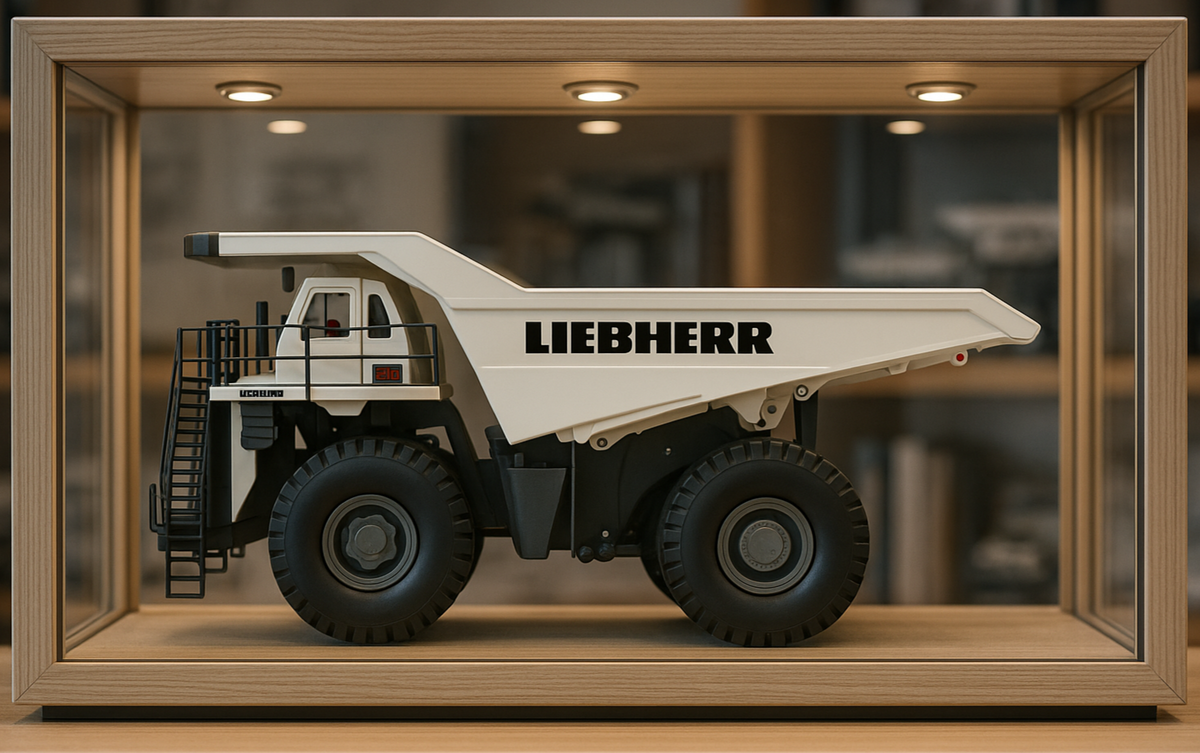 Liebherr T284 Sammlermodell im Maßstab 1:50 als Vitrinen-Highlight