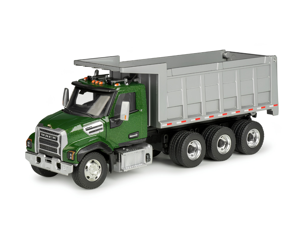 Conrad MACK Granite Muldenkipper mit Kippmulde – Diecast Sammlermodell im Maßstab 1:50, Art. 86106/0