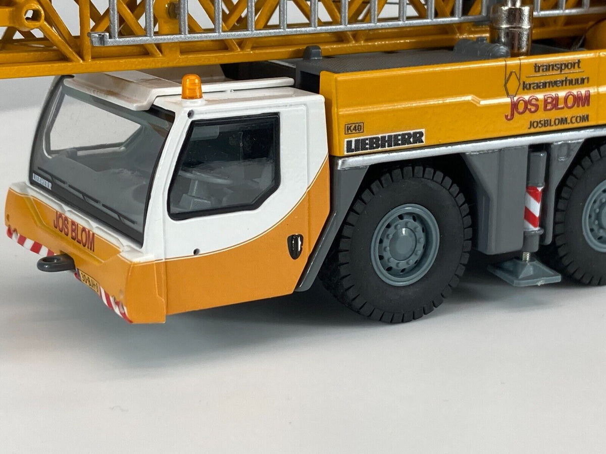 Conrad Liebherr MK 88 Mobilbaukran „JOS BLOM“ – Diecast Sammlermodell im Maßstab 1:50, Art. 2106/21