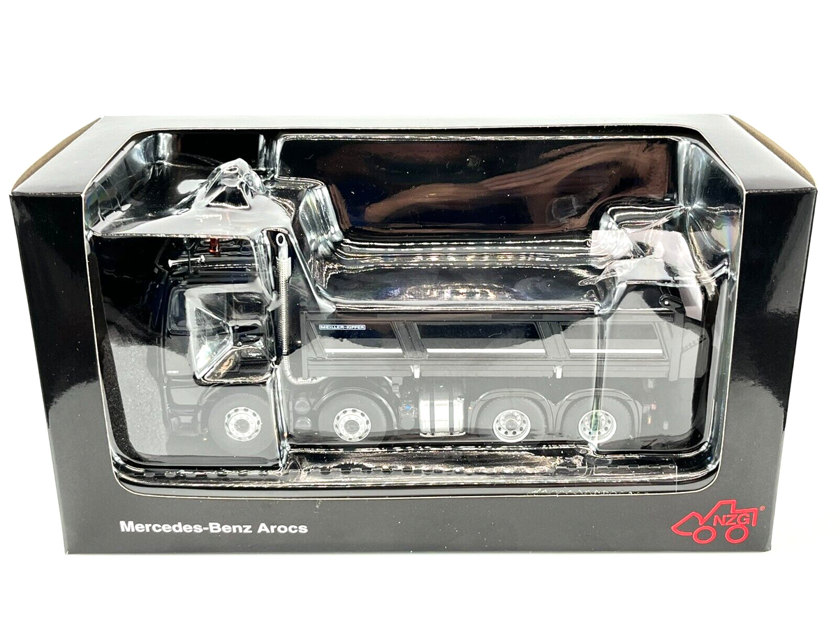 NZG Mercedes-Benz Arocs 8x4 mit Meiller Dreiseitenkipper – Diecast Sammlermodell im Maßstab 1:50, Zinkdruckguss, Art. 1066/50 – Ansicht 8