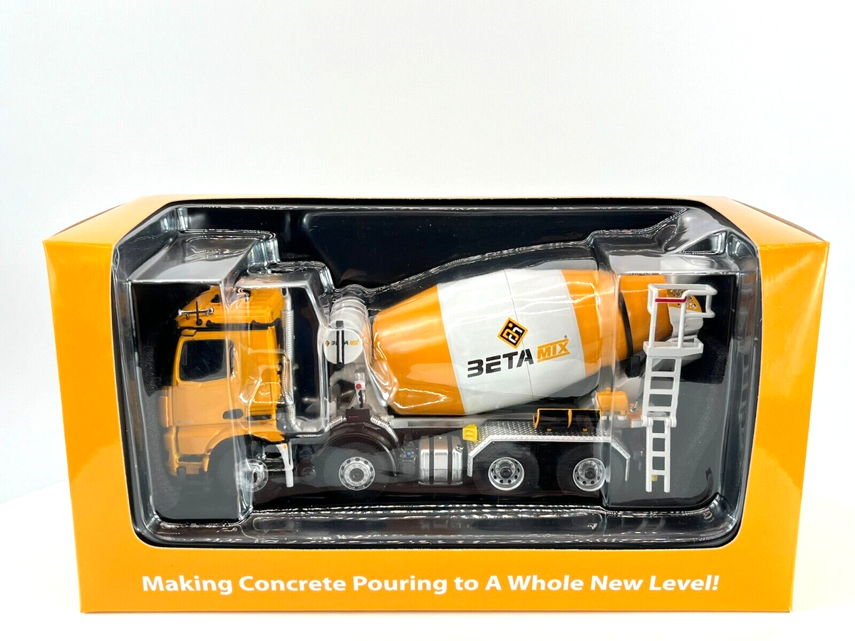 NZG Mercedes-Benz Arocs 8x4 Fahrmischer in der Ausführung BETAMIX – Diecast Sammlermodell im Maßstab 1:50, Zinkdruckguss, Art. 1078 – Ansicht 7