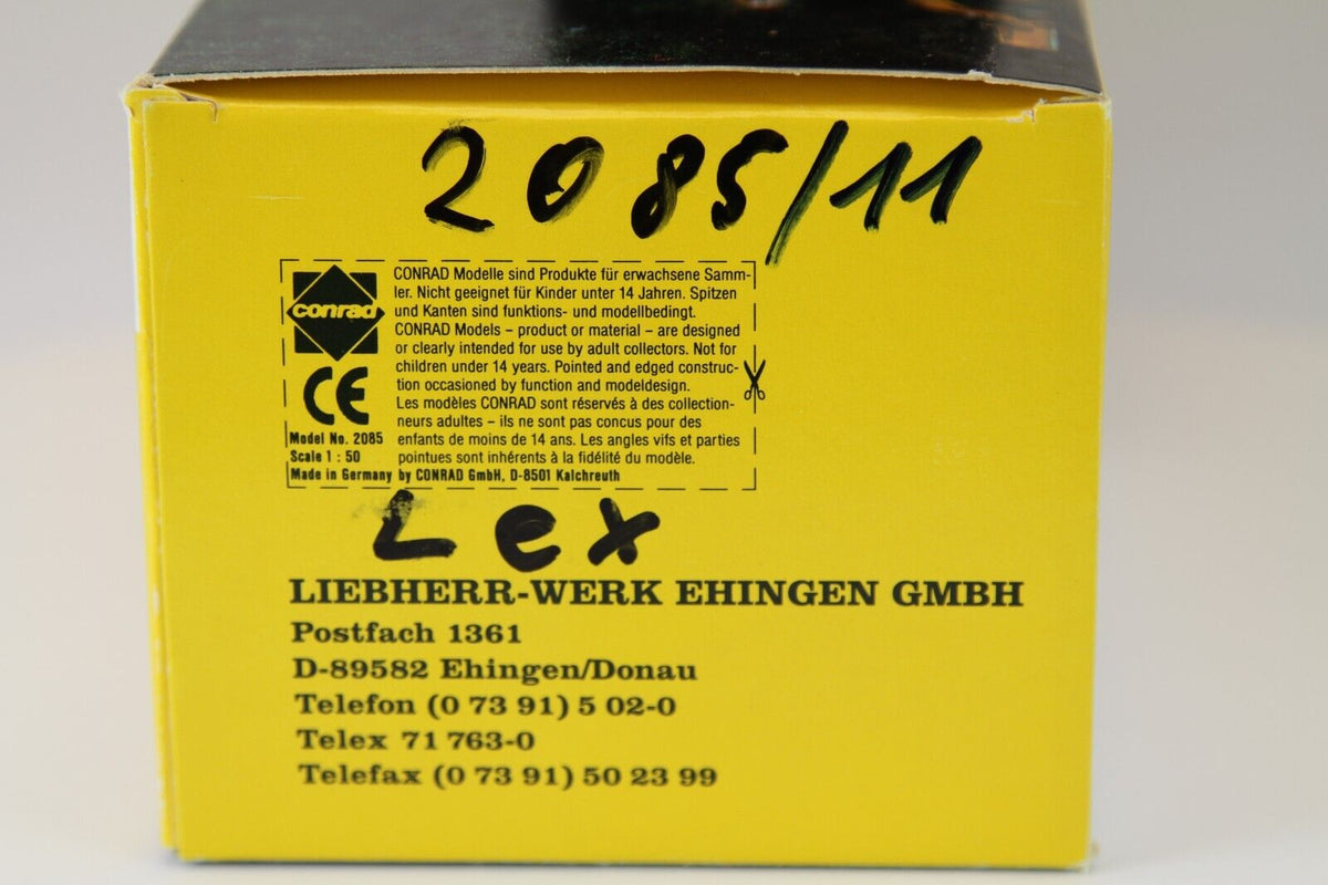 Conrad Liebherr LTM 1090 Mobilkran „LEX“ – Diecast Sammlermodell im Maßstab 1:50, Art. 2085/11 – Ansicht 8