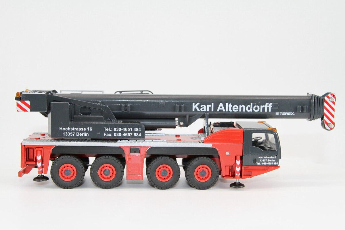 Conrad Terex-Demag AC 100-4L Teleskopkran in der Ausführung Karl Altendorf – Diecast Sammlermodell im Maßstab 1:50, Zinkdruckguss, Art. 2107/03 – Ansicht 5