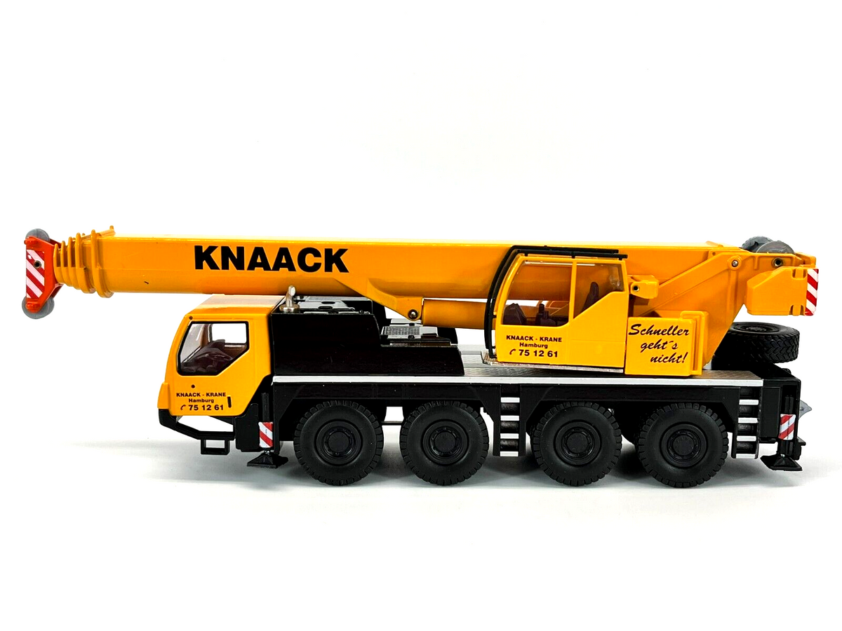 Conrad Liebherr LTM 1070-4.1 Mobilkran „KNAACK“ – Diecast Sammlermodell im Maßstab 1:50, Art. 2100/20 – Ansicht 2