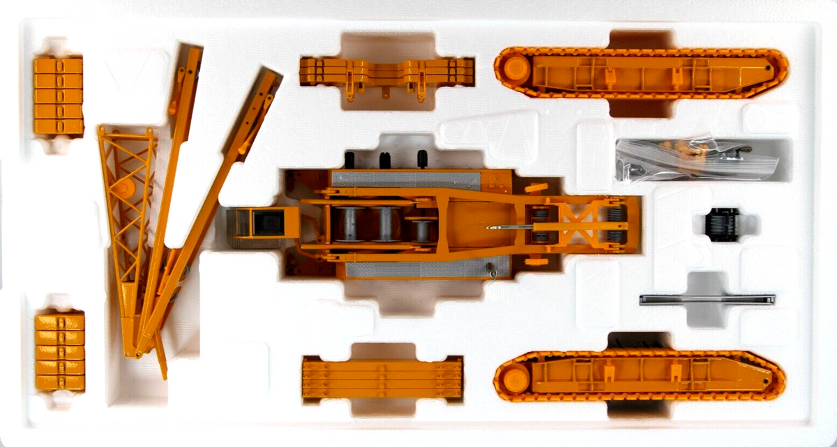 Conrad Liebherr LR 1280 Litronic Raupenkran „PRANGL“ – Diecast Sammlermodell im Maßstab 1:50, Art. 2734/0 – Ansicht 2
