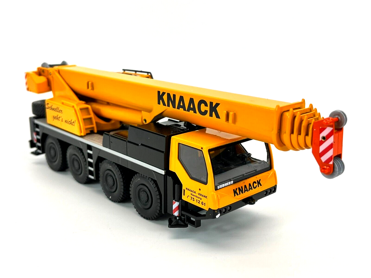 Conrad Liebherr LTM 1070-4.1 Mobilkran „KNAACK“ – Diecast Sammlermodell im Maßstab 1:50, Art. 2100/20 – Ansicht 5
