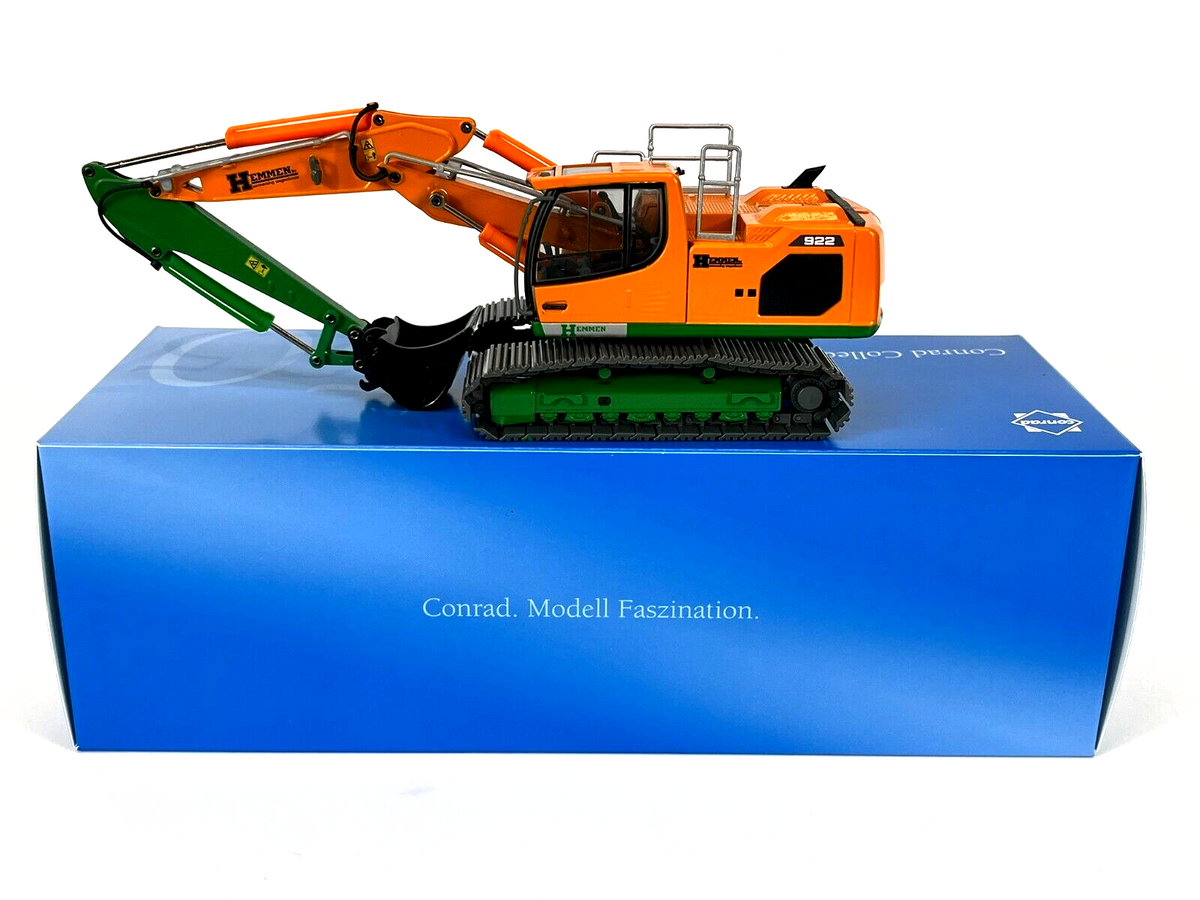 Conrad Liebherr R922V Raupenbagger mit Verstellausleger „HEMMEN“ – Diecast Sammlermodell im Maßstab 1:50, Art. 2223/09 – Ansicht 7