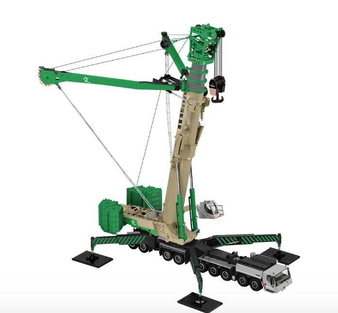 NZG Liebherr LTM 11200-9.1 Mobilkran in der Ausführung MATSUURA – Diecast Sammlermodell im Maßstab 1:50, Zinkdruckguss, Art. 732/28