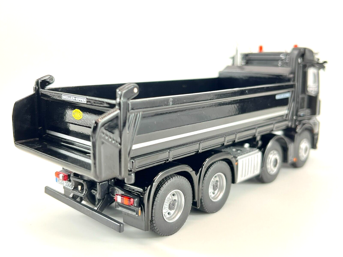 NZG Mercedes-Benz Arocs 8x4 mit Meiller Dreiseitenkipper – Diecast Sammlermodell im Maßstab 1:50, Zinkdruckguss, Art. 1066/50 – Ansicht 4