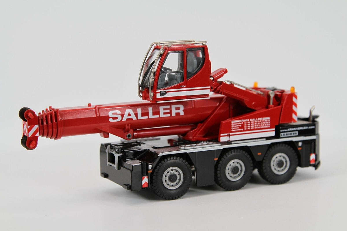 Conrad Liebherr LTC 1045-3.1 Mobilkran „SALLER“ – Diecast Sammlermodell im Maßstab 1:50, Art. 2109/03