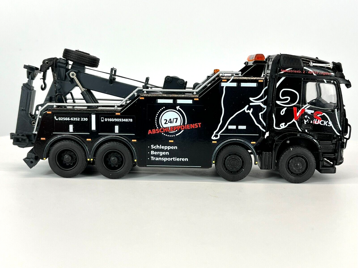 Conrad EMPL Bison Bergefahrzeug auf Mercedes-Benz Arocs VTS Trucks – Diecast Sammlermodell im Maßstab 1:50, Art. 78198/02 – Ansicht 5