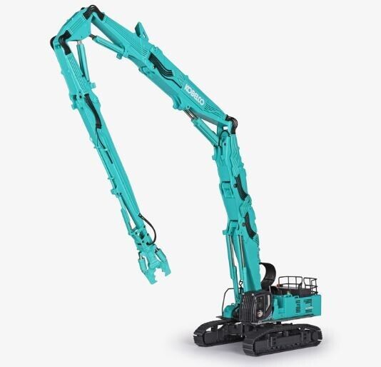 Conrad Kobelco SK1300DLC-10 Abbruchbagger 40 m Konfiguration – Diecast Sammlermodell im Maßstab 1:50, Art. 2232/0 – Ansicht 2