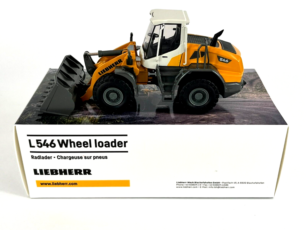 Conrad Liebherr L546 Radlader – Diecast Sammlermodell im Maßstab 1:50, Art. 2455/0 – Ansicht 7