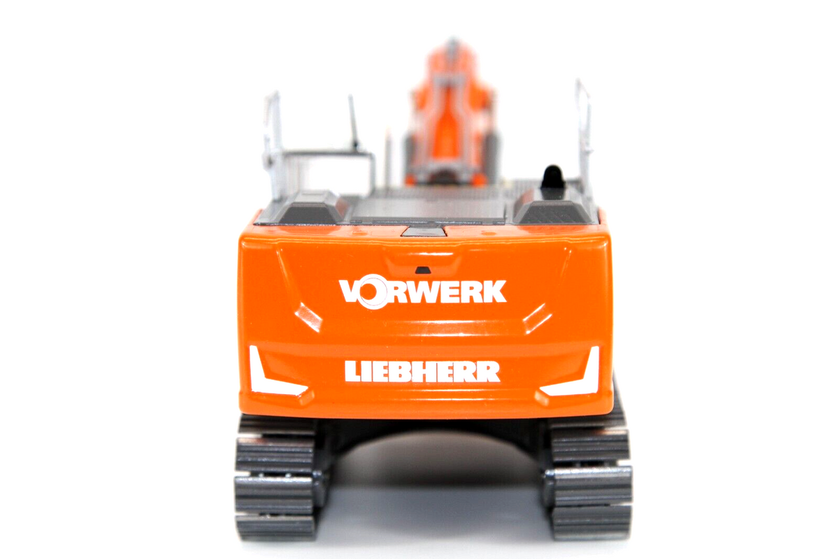 Conrad Liebherr R938 V Litronic Hydraulikbagger „VORWERK“ – Diecast Sammlermodell im Maßstab 1:50, Art. 2215/13 – Ansicht 5