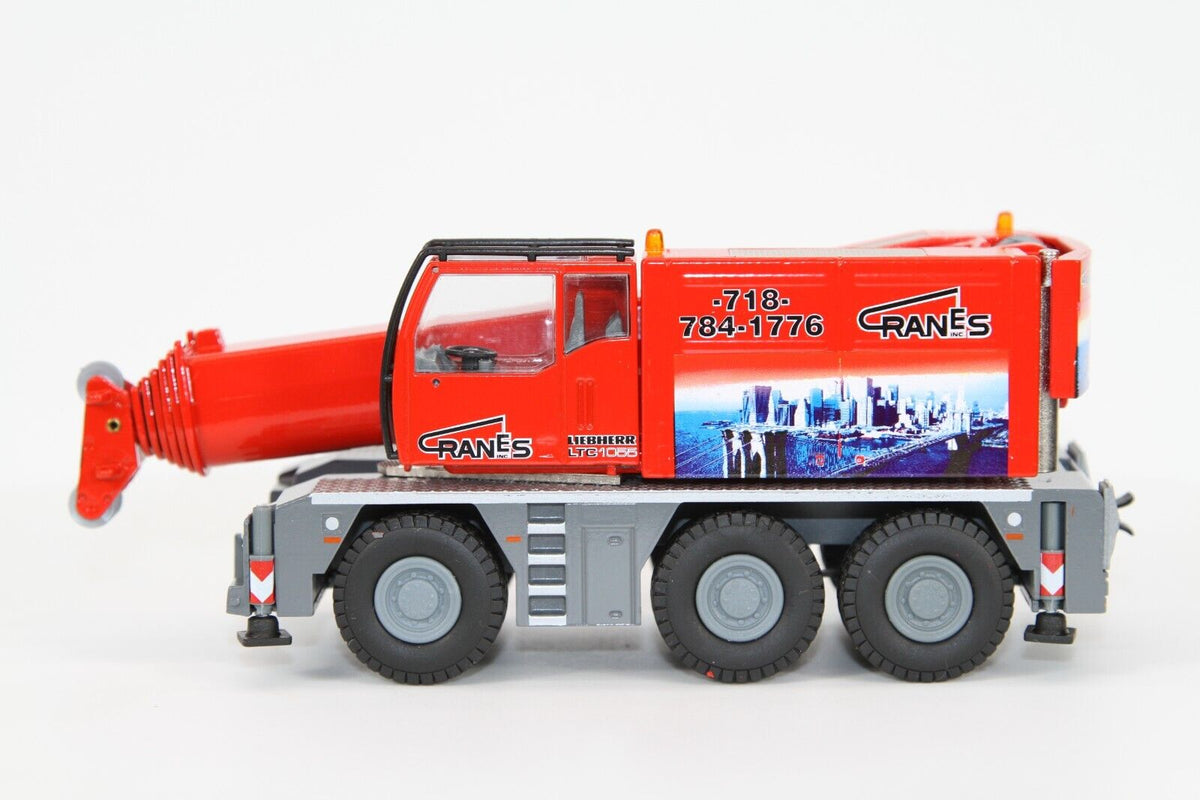 Conrad Liebherr LTC 1055 Mobilkran „Cranes Inc. USA“ – Diecast Sammlermodell im Maßstab 1:50, Art. 20100/05 – Ansicht 2