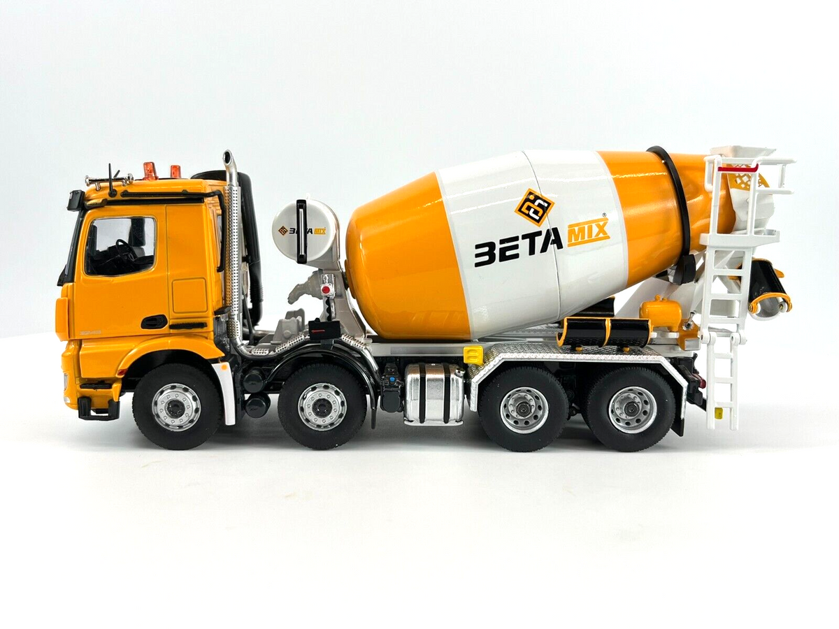 NZG Mercedes-Benz Arocs 8x4 Fahrmischer in der Ausführung BETAMIX – Diecast Sammlermodell im Maßstab 1:50, Zinkdruckguss, Art. 1078 – Ansicht 2
