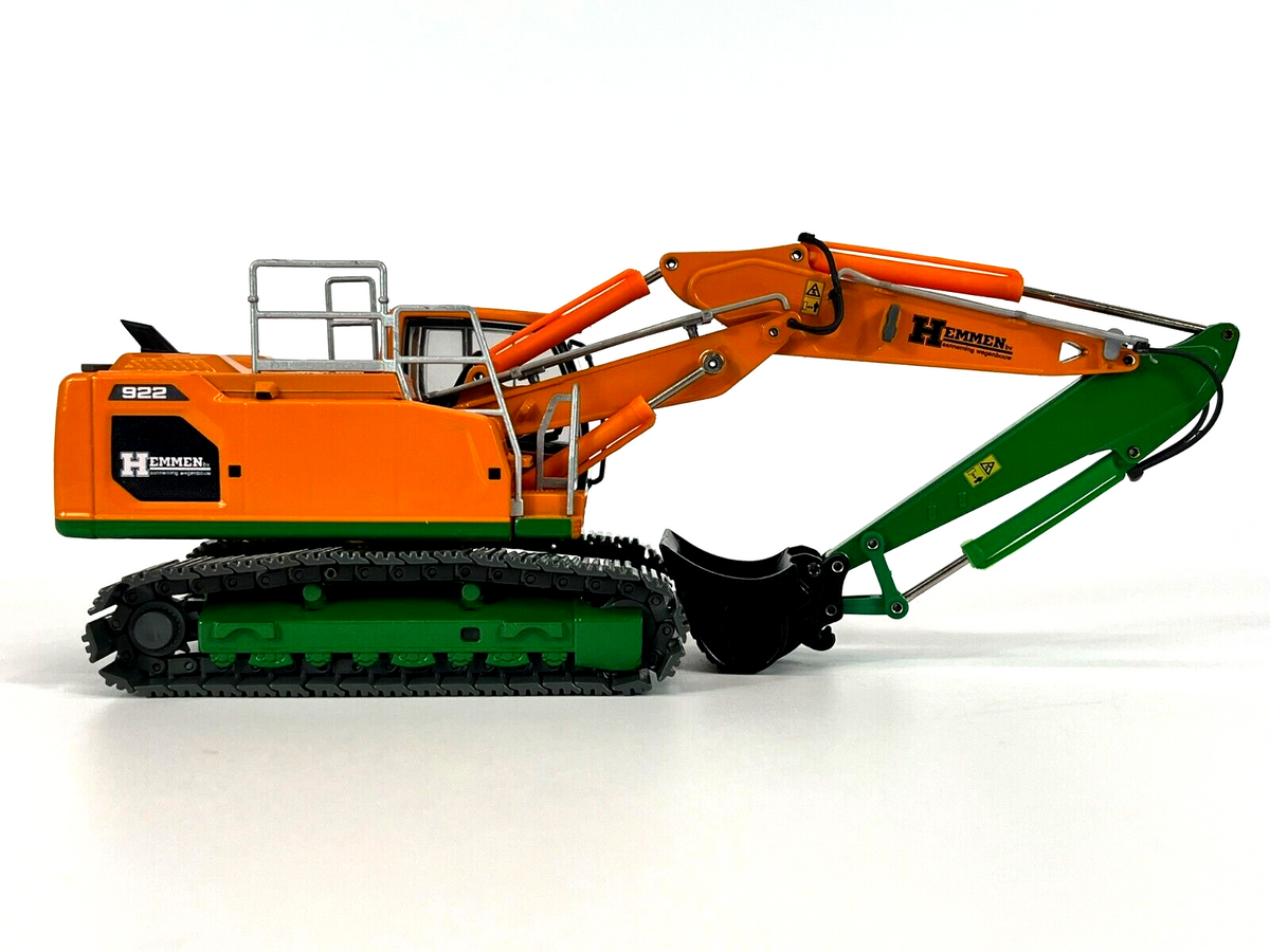 Conrad Liebherr R922V Raupenbagger mit Verstellausleger „HEMMEN“ – Diecast Sammlermodell im Maßstab 1:50, Art. 2223/09 – Ansicht 5