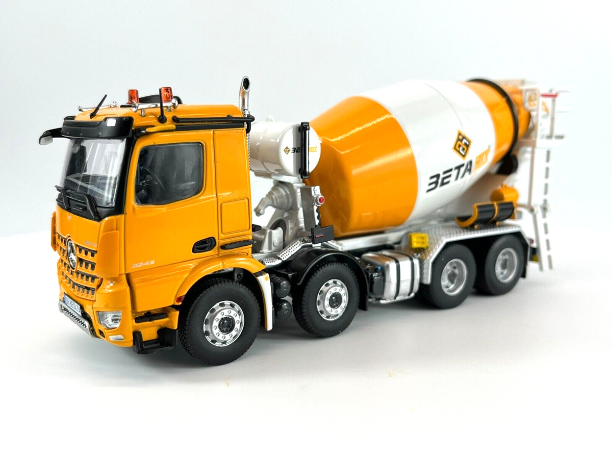 NZG Mercedes-Benz Arocs 8x4 Fahrmischer in der Ausführung BETAMIX – Diecast Sammlermodell im Maßstab 1:50, Zinkdruckguss, Art. 1078