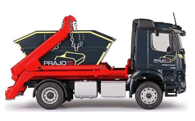 Conrad Mercedes-Benz Arocs mit Meiller Absetzkipper „PRAJO´S“ – Diecast Sammlermodell im Maßstab 1:50, Art. 78216/05 – Ansicht 4