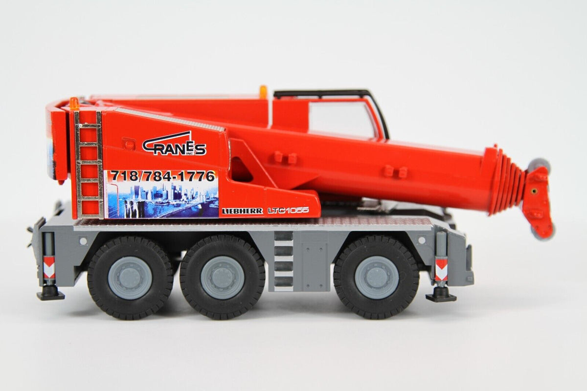 Conrad Liebherr LTC 1055 Mobilkran „Cranes Inc. USA“ – Diecast Sammlermodell im Maßstab 1:50, Art. 20100/05 – Ansicht 5