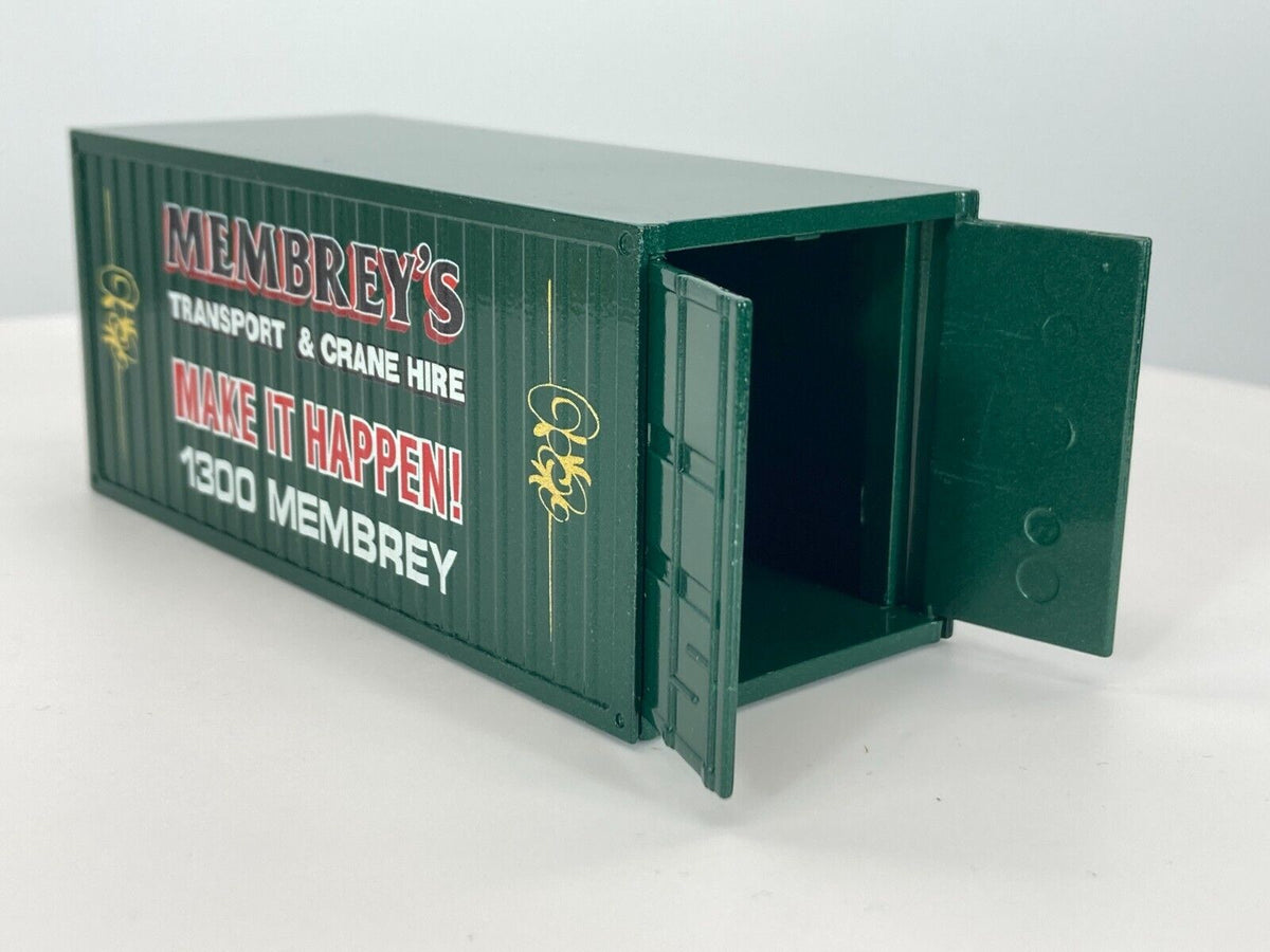 Conrad Seefrachtcontainer 20ft MEMBREY´S – Diecast Sammler-Zubehör im Maßstab 1:50, Art. 99928/14 – Ansicht 4