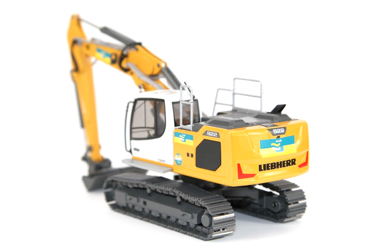 Conrad Liebherr R922 V Hydraulikbagger „WSB/Eberhard“ – Diecast Sammlermodell im Maßstab 1:50, Art. 2224/0 – Ansicht 2