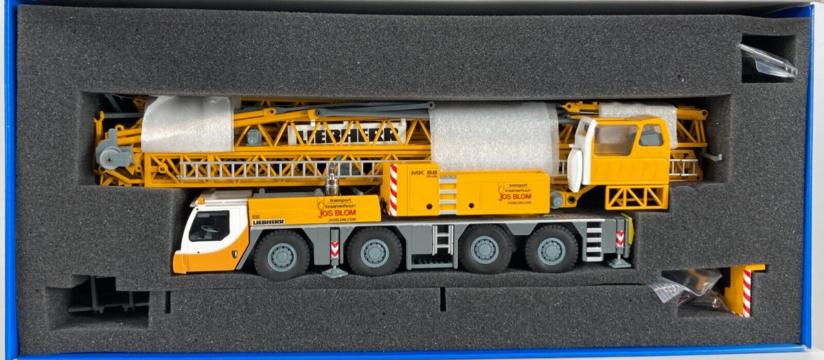 Conrad Liebherr MK 88 Mobilbaukran „JOS BLOM“ – Diecast Sammlermodell im Maßstab 1:50, Art. 2106/21 – Ansicht 4