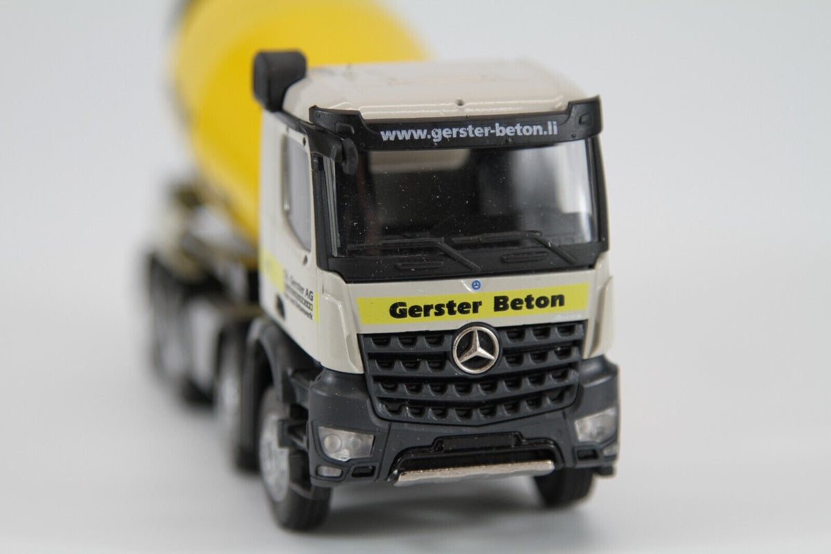 Conrad Liebherr HTM 905 Fahrmischer auf Mercedes-Benz Arocs „GERSTER BETON“ – Diecast Sammlermodell im Maßstab 1:50, Art. 78234/08 – Ansicht 6