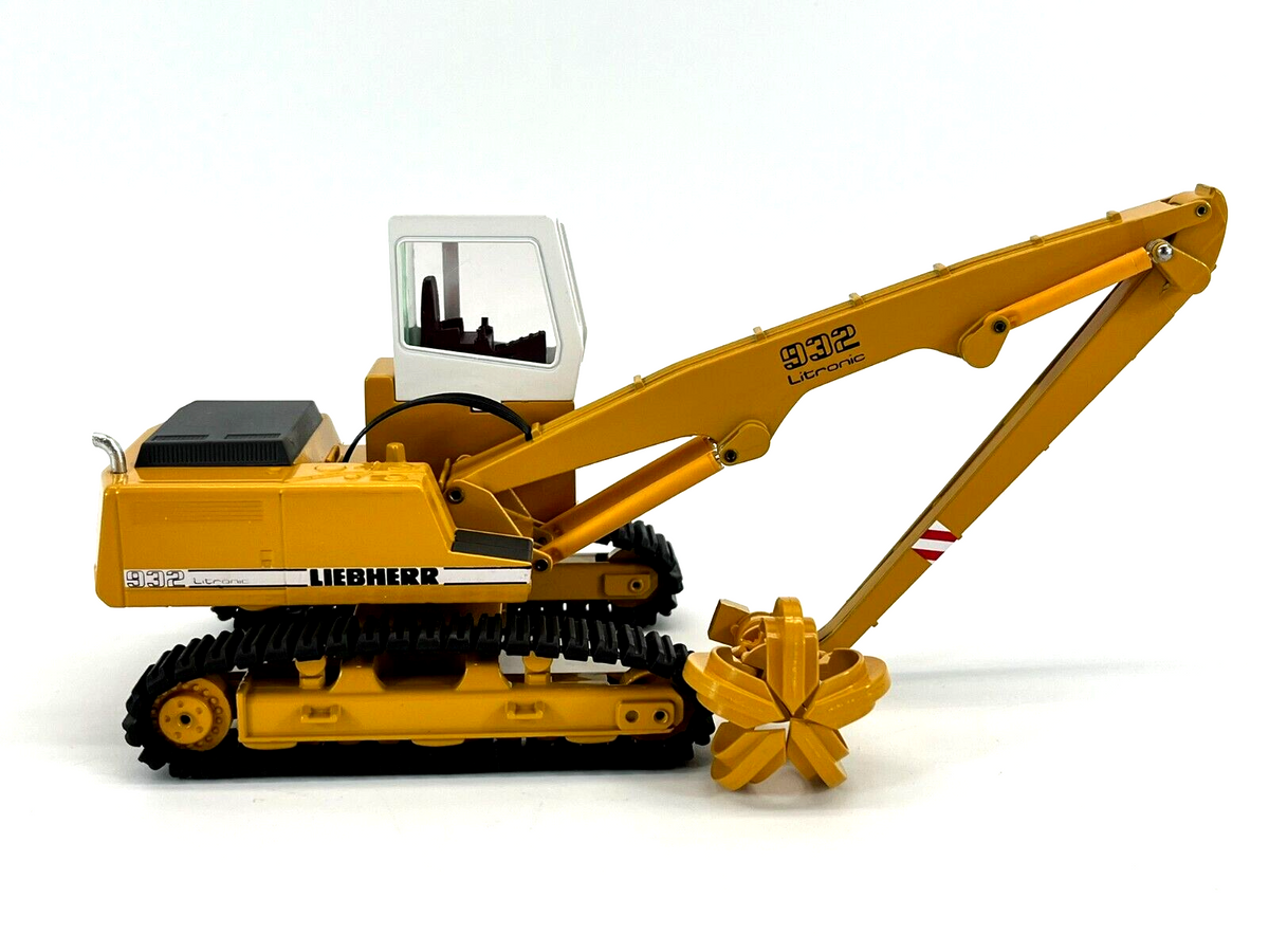 Conrad Liebherr R932 Litronic Hydraulikbagger – Diecast Sammlermodell im Maßstab 1:50, Art. 2835/0 – Ansicht 4