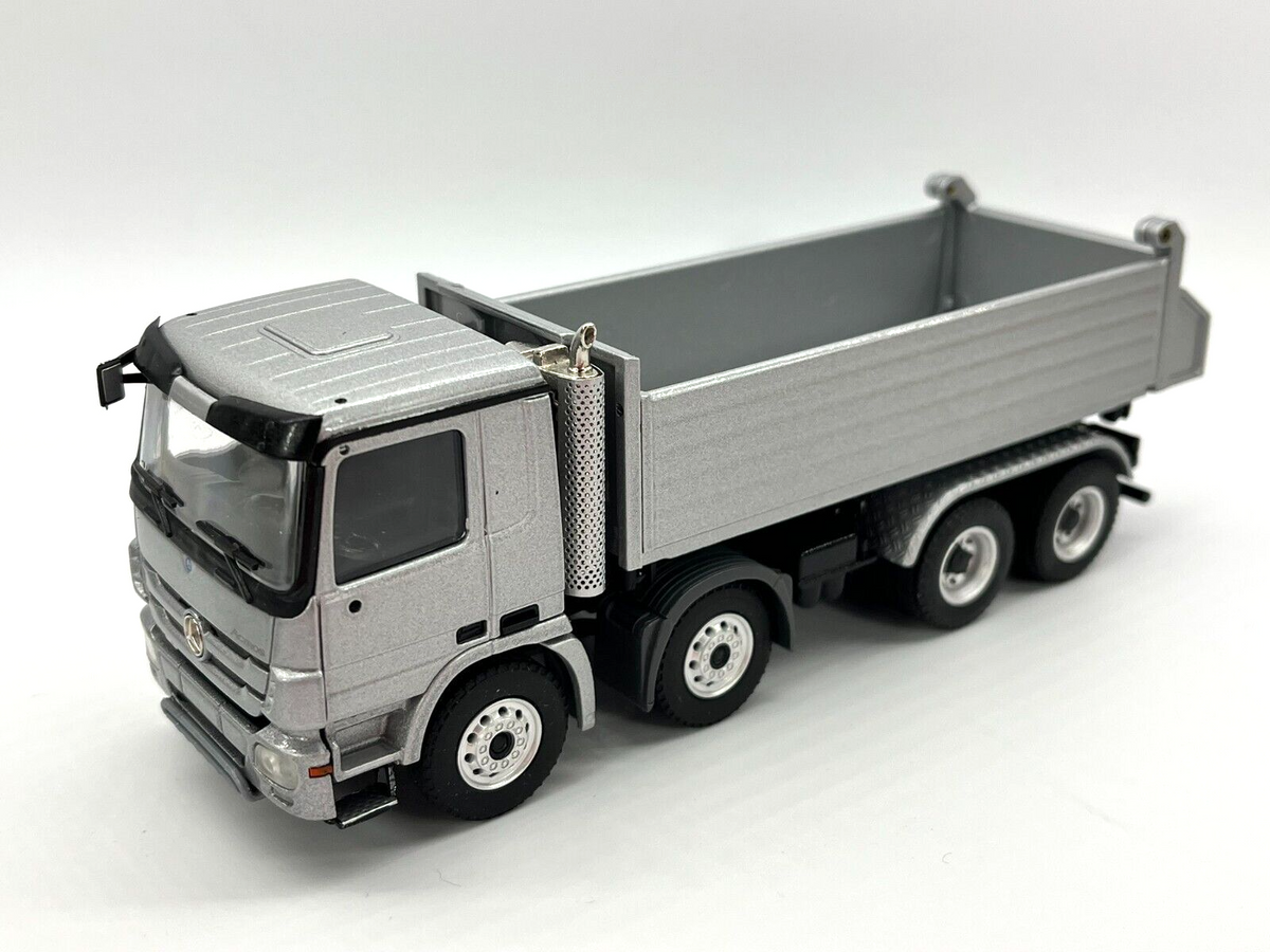 Conrad DAUTEL Dreiseitenkipper auf Mercedes-Benz Actros – Diecast Sammlermodell im Maßstab 1:50, Art. 72171/0 – Ansicht 2