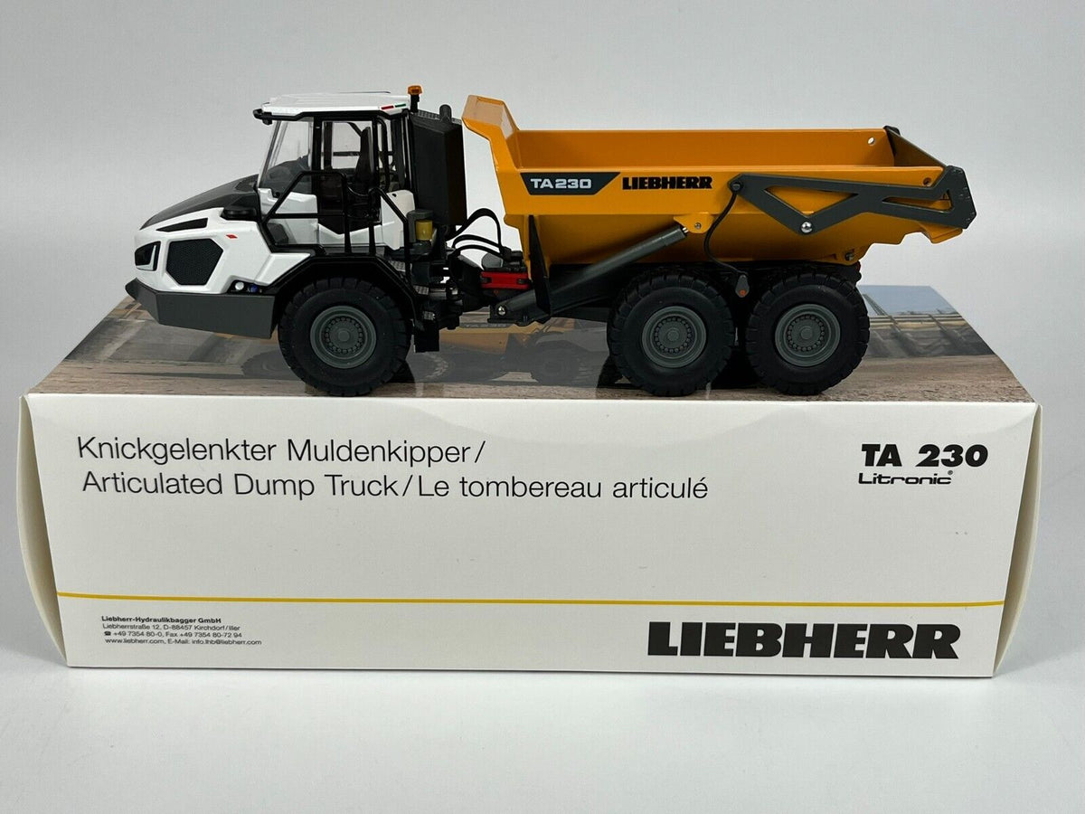 Conrad Liebherr TA230 Muldenkipper „LIEBHERR“ – Diecast Sammlermodell im Maßstab 1:50, Art. 2769/0 – Ansicht 8