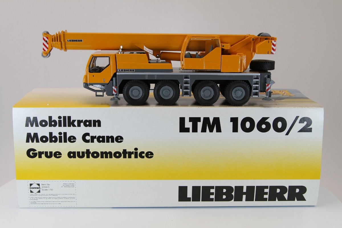 Conrad Liebherr LTM 1060/2 Mobilkran – Diecast Sammlermodell im Maßstab 1:50, Art. 2094/0 – Ansicht 7