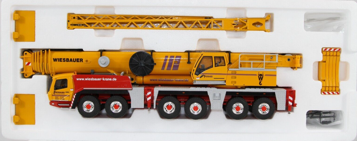 Conrad Grove GMK 6300L Mobilkran WIESBAUER – Diecast Sammlermodell im Maßstab 1:50, Art. 2114/02 – Ansicht 9