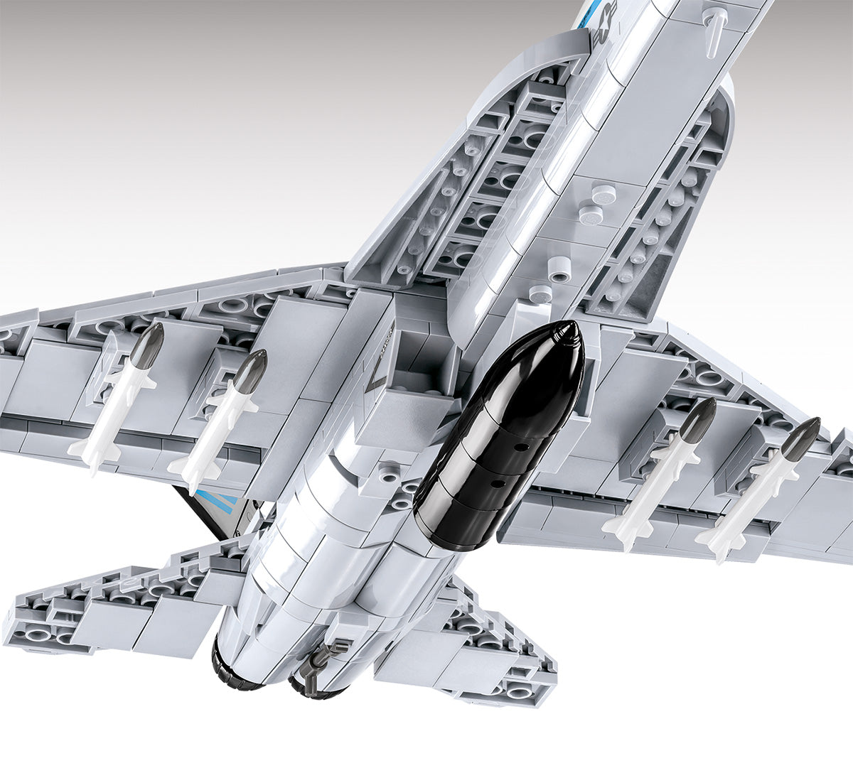 COBI Boeing F/A-18E Super Hornet Top Gun Maverick Klemmbaustein-Modell im Maßstab 1:48 – 560 Teile, Set 5805A – Ansicht 5