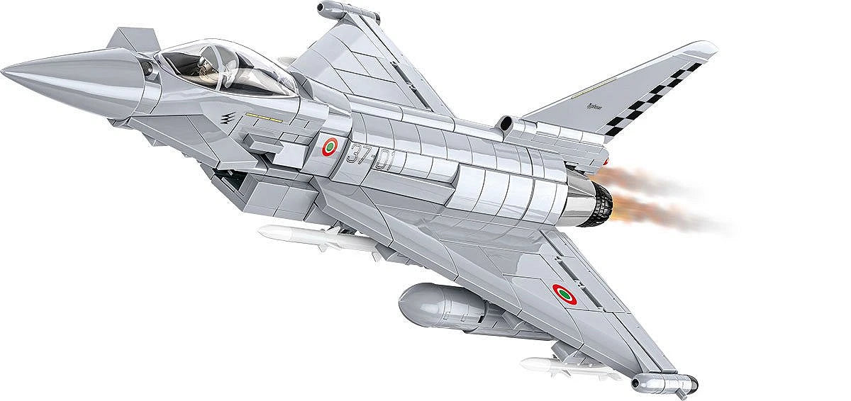 COBI Eurofighter F2000 Typhoon Klemmbaustein-Modell im Maßstab 1:48 – 642 Teile, Set 5849 – Ansicht 5