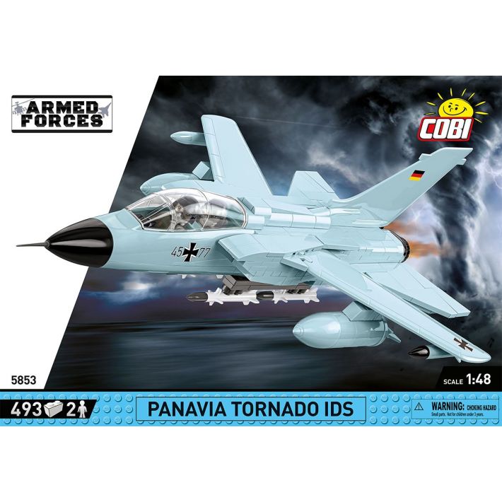 COBI Panavia Tornado IDS Deutsche Luftwaffe Klemmbaustein-Modell im Maßstab 1:48 – 493 Teile, Set 5853