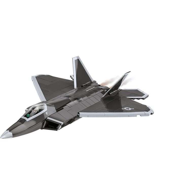 COBI Lockheed F-22 Raptor Klemmbaustein-Modell im Maßstab 1:48 – 695 Teile, Set 5855 – Ansicht 6