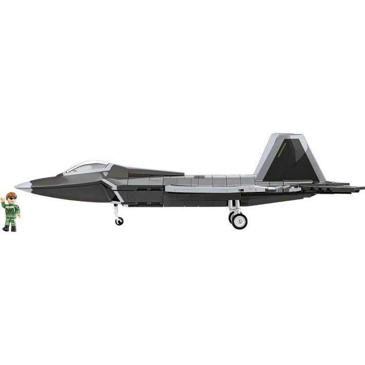 COBI Lockheed F-22 Raptor Klemmbaustein-Modell im Maßstab 1:48 – 695 Teile, Set 5855 – Ansicht 7