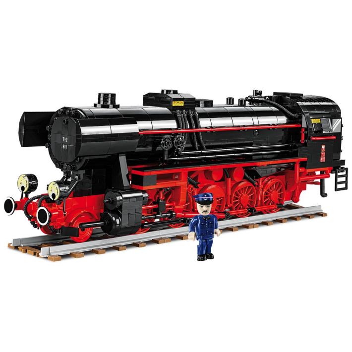 COBI DR BR 52/TY2 Dampflokomotive Klemmbaustein-Modell im Maßstab 1:35 – 1.723 Teile, Set 6283 – Ansicht 3