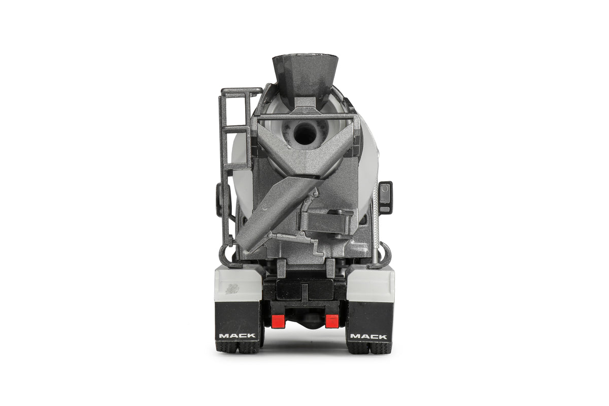 Conrad MACK Granite mit Fahrmischer – Heckansicht, Diecast Sammlermodell im Maßstab 1:50, Art. 86268/0