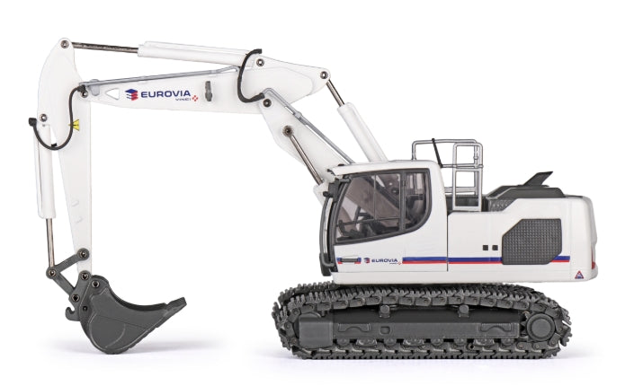 Conrad Liebherr R922 Raupenbagger mit Verstellausleger „EUROVIA“ – Diecast Sammlermodell im Maßstab 1:50, Art. 2223/04 – Ansicht 3