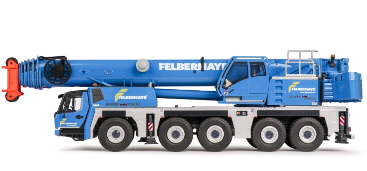 Conrad Grove GMK5150XL All-Terrain-Kran „FELBERMAYR“ – Diecast Sammlermodell im Maßstab 1:50, Art. 2125/04 – Ansicht 4