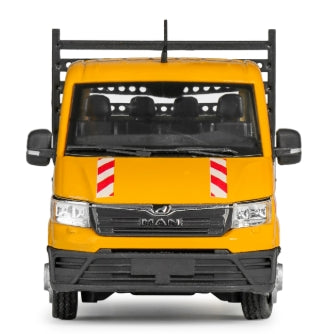 Conrad MAN TGE Pritschenwagen mit Doppelkabine – Diecast Sammlermodell im Maßstab 1:50, Art. 1616/03 – Ansicht 3