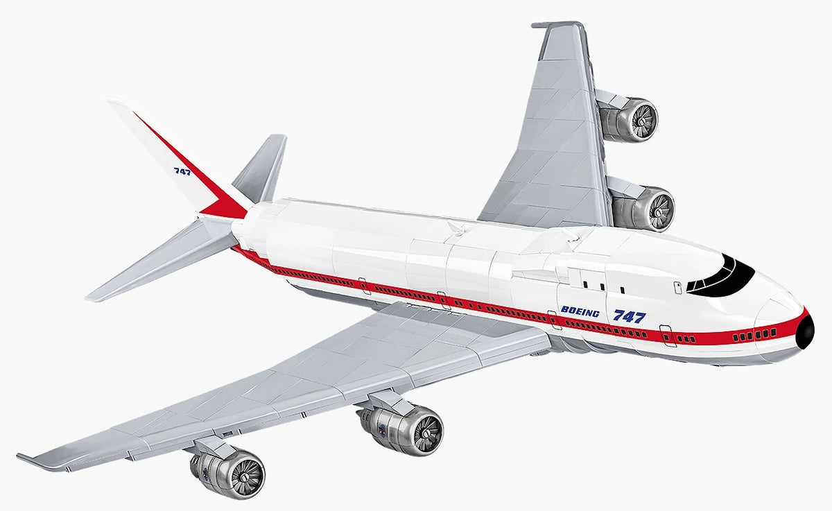 COBI Boeing 747 First Flight 1969 Klemmbaustein-Modell im Maßstab 1:144 – 1.051 Teile, Set 26609 – Ansicht 4