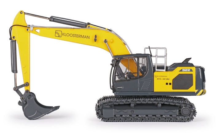 Conrad Liebherr R922 V Hydraulikbagger „KLOOSTERMAN B.V.“ – Diecast Sammlermodell im Maßstab 1:50, Art. 2214/03 – Ansicht 5