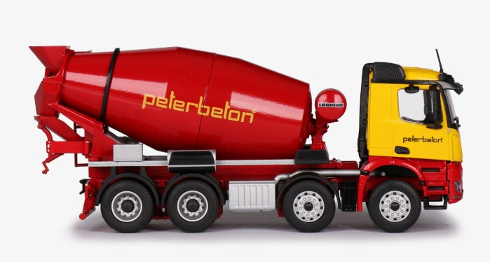 Conrad Liebherr HTM 905 Fahrmischer auf Mercedes-Benz Arocs „peterbeton“ – Diecast Sammlermodell im Maßstab 1:50, Art. 78234/11 – Ansicht 5