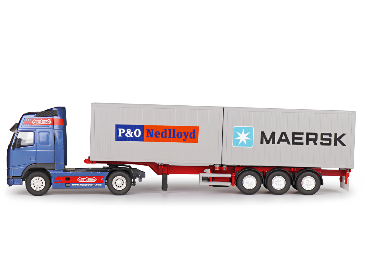 Conrad Volvo FH16 + Nooteboom Schwertransport-Kombination 1:50 – Diecast Sammlermodell, Art. 46124/01