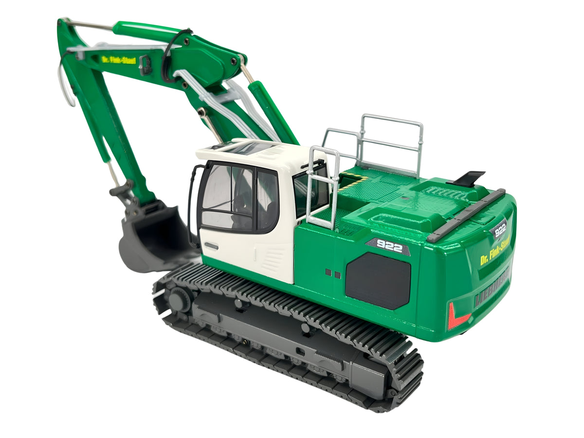 Conrad Liebherr R 922 Raupenbagger mit Verstellausleger „Dr. FINK-STAUF“ – Diecast Sammlermodell im Maßstab 1:50, Art. 2223/11 – Ansicht 2