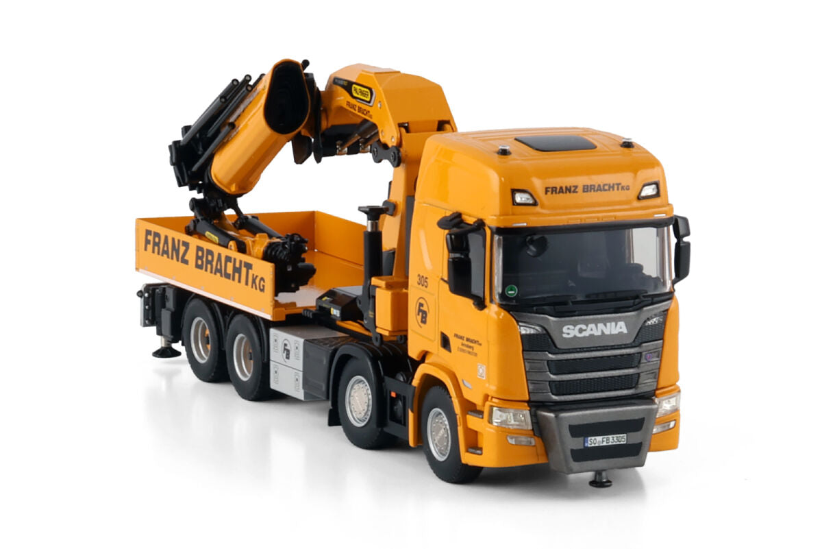 WSI Scania R Highline CR20H mit Palfinger PK 165.002 „Franz Bracht“ – Diecast Sammlermodell im Maßstab 1:50, Art. 01-4672 – Ansicht 3