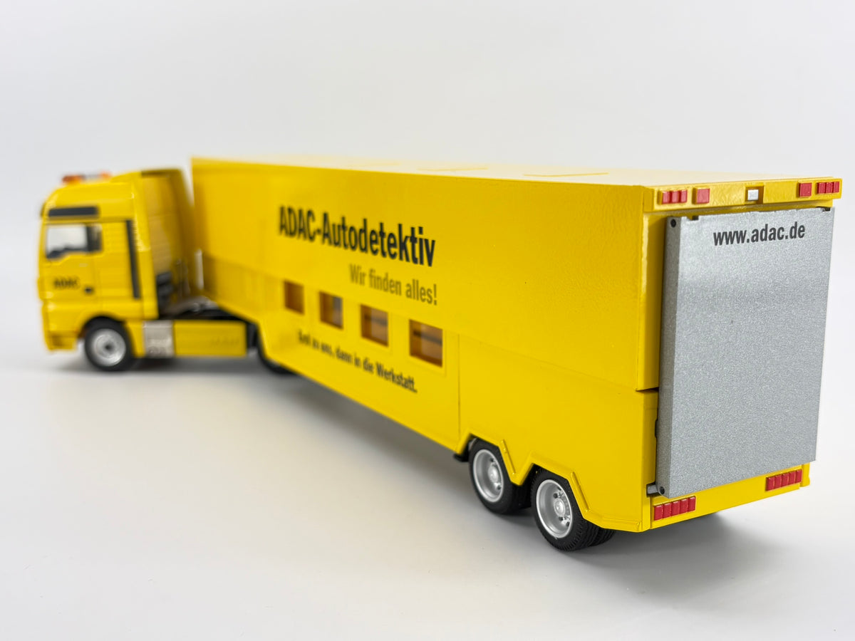 Conrad MAN TGX Prüfstandsauflieger „ADAC“ – Diecast Sammlermodell im Maßstab 1:50, Art. 70170/0 – Ansicht 4